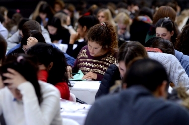 Más de 6.600 personas rindieron para residencias en hospitales: el doble de los cupos disponibles