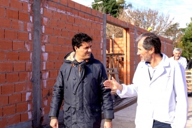 De recorrida por el HIGA, Abad destacó la inversión del Gobierno en la salud pública