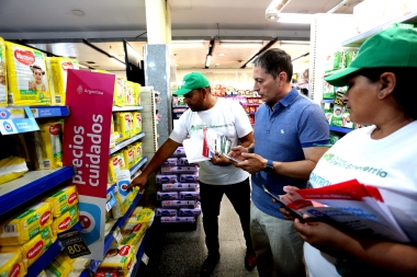 Precios Cuidados: Fernando Gray se sumó a la iniciativa de supervisar el cumplimiento del programa