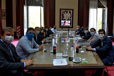 Reunión con Kicillof y alcaldes: Espinoza  instó a seguir monitoreando medidas preventivas