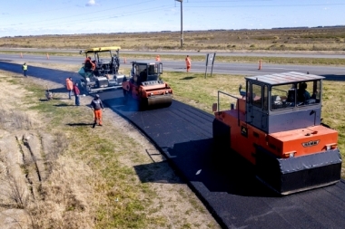 Se reiniciaron las obras de segunda calzada en las rutas provinciales N° 11 y 56