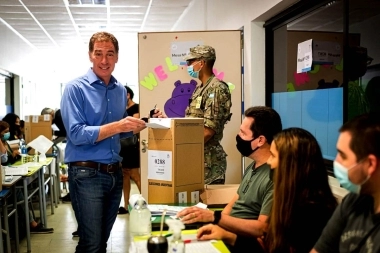 Votó Santilli: "Somos una oposición responsable, racional, unida y firme"