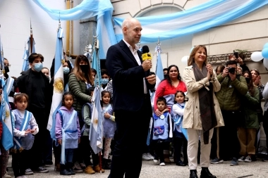 Larreta celebró el Día de la Independencia: “La educación es el camino hacia la libertad”