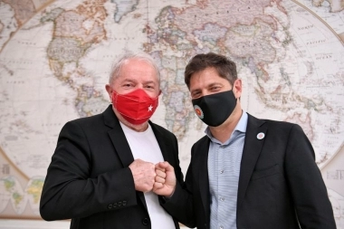 Kicillof dirá presente en el cierre de campaña de Lula da Silva en la Facultad de Periodismo