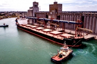 Puertos públicos bonaerenses: la carga a granel creció un 9,1% respecto al periodo pasado