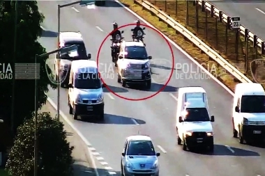Máxima tensión: pibes robaron un auto y cayeron tras persecución y corte de la Gral. Paz