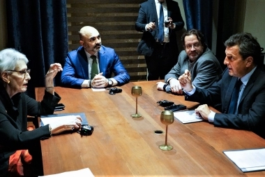 En busca de inversiones, Massa se reunió con autoridades de Estados Unidos