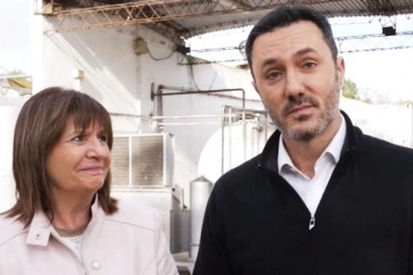 Bullrich mostró su primer spot junto a Petri, su candidato a Vicepresidente