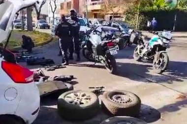 ¿Dónde están las cámaras? Los roba ruedas saquean La Plata y solo los ven los vecinos