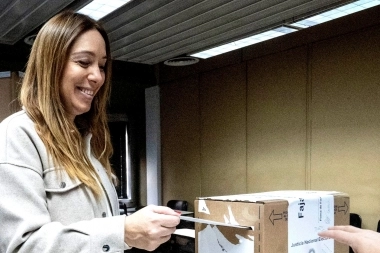 Votó María Eugenia Vidal: "Somos un único equipo, así nos comprometimos y así va a ser"