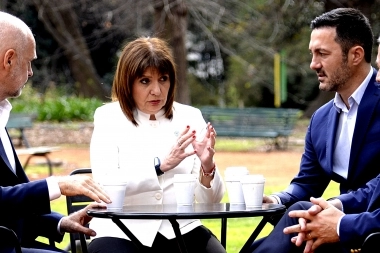 Bullrich comenzó la caza de votos para octubre y logró la foto con Larreta