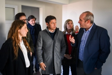 En una jornada intensiva, Kicillof visitó a tres municipios de la Sexta Sección de cara al cierre de campaña