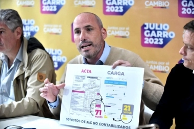 Sigue la disputa: Garro advirtió por la “precariedad” del escrutinio y confía en ganar La Plata