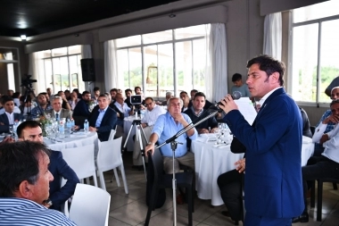 En el Día de la Construcción, Kicillof ratificó su “compromiso” de continuar con la obra pública