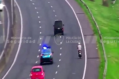 Robó una moto estacionada y cayó en 15 minutos por el Anillo Digital