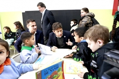 “En forma diaria y automática”: Kicillof modificó el esquema de repartición del Fondo Educativo