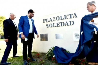 Egüen homenajeó a los héroes de Malvinas: “No es un acto político, es un acto del argentinismo unido”