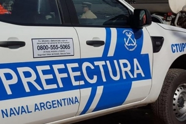 Inseguridad en Quilmes: la Prefectura detuvo a dos sujetos que circulaban armados y en moto sin patente