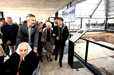 Kicillof inauguró un nuevo espacio para la Memoria y apuntó al “negacionismo” a nivel nacional