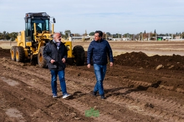 Rivadavia avanza en los trabajos para la construcción de 101 lotes con servicios