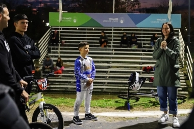 Quién es el representante de Vicente López en el Campeonato Mundial de BMX