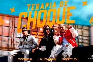 La Joaqui electrizó a todos en “Terapia de choque”, su nueva canción junto a Doble P