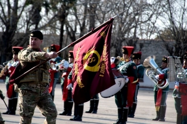 Se celebró el 198° aniversario el Regimiento de Caballería de Tanques 8 "Cazadores General Necochea"