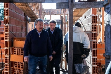 Cascallares y Katopodis se reunieron para avanzar sobre las obras en Almirante Brown