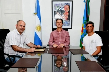 Mantegazza reunió a funcionarios para hablar sobre la "Fiesta en la Ciudad" de San Vicente