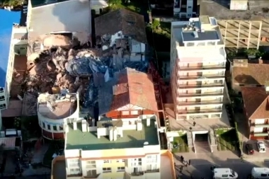 Derrumbe de Villa Gesell: desde el municipio apuntan a obras “no autorizadas”