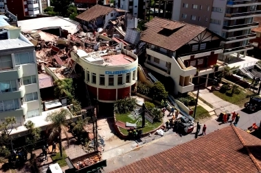 Apuntan a la “responsabilidad” del Municipio de Villa Gesell por el derrumbe del Hotel Dubrovnik