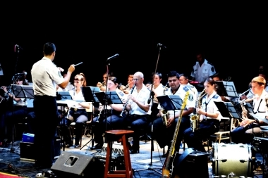 La Agrupación Sinfónica de la Policía brilló en el Teatro Español de Magdalena