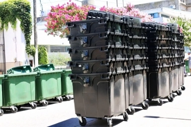 Mejoras en la recolección y el servicio: 25 de Mayo adquirió nuevos contenedores