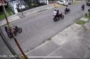 Descontrol en Morón: motochorros interceptaron a motoquero, lo arrojaron a la calle y le sacaron todo
