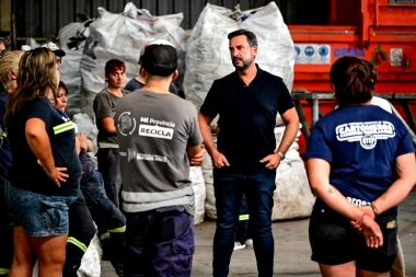 Sujarchuk destacó su deber por “cuidar el ambiente” en Escobar y negó que el cambio climático sea un “verso”