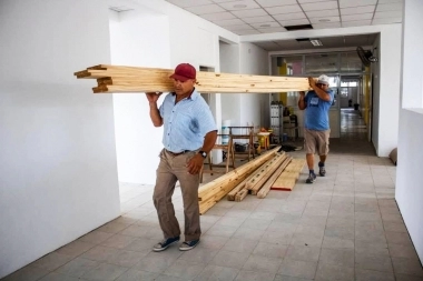 El Municipio de Dolores avanza con las obras en establecimientos educativos