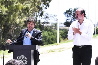Ante las críticas en su contra, Kicillof dijo: “Frente a los agravios, respondemos con inversiones”