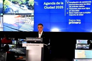 Jorge Macri anunció una inversión en seguridad para CABA y dijo que Kicillof tiene a la Provincia “descontrolada”