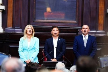 Kicillof en la Apertura de Sesiones: "Los gobernadores no somos empleados del presidente"