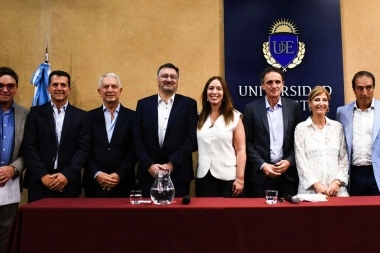 Un panel en la Universidad del Este juntó a Vidal, Katopodis, Alak y Gribaudo para debatir
