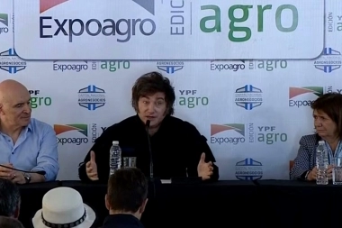 Milei se mostró con Espert en el ExpoAgro 2025, respaldó a Bullrich y le hizo un gesto al campo