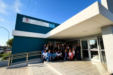 Lucía Gómez inauguró un Centro de Atención Primaria de la Salud en Adolfo Gonzales Chaves