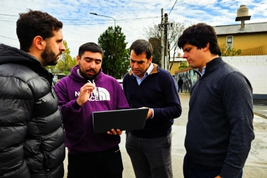 Ramón Lanús supervisó la instalación de cámaras de seguridad en puntos claves de San Isidro