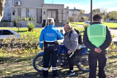 En Tres Arroyos se realizaron operativos de tránsito en conjunto con la Provincia