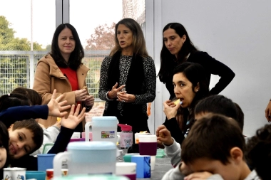 El Municipio de Vicente López implementó un programa de alimentación saludable en colegios y jardines