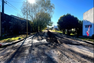 El Municipio de Gonzales Chaves avanza con las obras del plan de mejora urbana