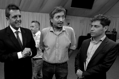 Kicillof, Máximo y Massa cumbre política en La Plata: unidad y triunviratos para armar las listas electorales