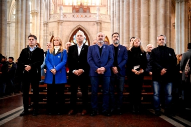 Alak y Kicillof participaron del tedeum por el Día de la Independencia: fuerte mensaje del Arzobispo