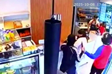 Culatazos a una clienta y robo exprés en una panadería de La Plata