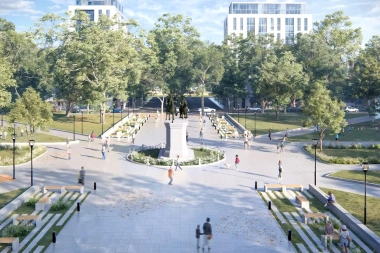 Plaza España se renueva: Alak anunció su remodelación y nuevos espacios para la comunidad